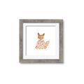 Picture of Baby Floral Fox _GroupedProduct_Square_Mini_ _GroupedProduct_Square_Framed_Matted_