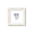 Picture of Baby Floral Elephant _GroupedProduct_Square_Mini_ _GroupedProduct_Square_Framed_Matted_
