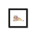 Picture of Baby Floral Lion _GroupedProduct_Square_Mini_ _GroupedProduct_Square_Framed_Matted_