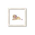Picture of Baby Floral Lion _GroupedProduct_Square_Mini_ _GroupedProduct_Square_Framed_Matted_