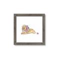 Picture of Baby Floral Lion _GroupedProduct_Square_Mini_ _GroupedProduct_Square_Framed_Matted_
