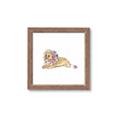 Picture of Baby Floral Lion _GroupedProduct_Square_Mini_ _GroupedProduct_Square_Framed_Matted_