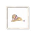 Picture of Baby Floral Lion _GroupedProduct_Square_Mini_ _GroupedProduct_Square_Framed_Matted_