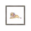 Picture of Baby Floral Lion _GroupedProduct_Square_Mini_ _GroupedProduct_Square_Framed_Matted_