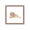 Picture of Baby Floral Lion _GroupedProduct_Square_Mini_ _GroupedProduct_Square_Framed_Matted_