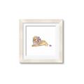 Picture of Baby Floral Lion _GroupedProduct_Square_Mini_ _GroupedProduct_Square_Framed_Matted_