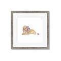 Picture of Baby Floral Lion _GroupedProduct_Square_Mini_ _GroupedProduct_Square_Framed_Matted_