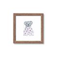 Picture of Baby Floral Koala _GroupedProduct_Square_Mini_ _GroupedProduct_Square_Framed_Matted_