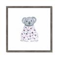 Picture of Baby Floral Koala _GroupedProduct_Square_Mini_ _GroupedProduct_Square_Framed_Matted_