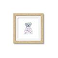 Picture of Baby Floral Koala _GroupedProduct_Square_Mini_ _GroupedProduct_Square_Framed_Matted_