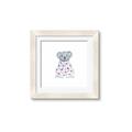 Picture of Baby Floral Koala _GroupedProduct_Square_Mini_ _GroupedProduct_Square_Framed_Matted_