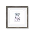 Picture of Baby Floral Koala _GroupedProduct_Square_Mini_ _GroupedProduct_Square_Framed_Matted_