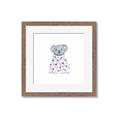 Picture of Baby Floral Koala _GroupedProduct_Square_Mini_ _GroupedProduct_Square_Framed_Matted_