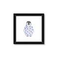 Picture of Baby Floral Penguin _GroupedProduct_Square_Mini_ _GroupedProduct_Square_Framed_Matted_