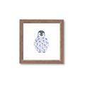 Picture of Baby Floral Penguin _GroupedProduct_Square_Mini_ _GroupedProduct_Square_Framed_Matted_