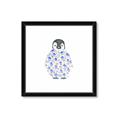 Picture of Baby Floral Penguin _GroupedProduct_Square_Mini_ _GroupedProduct_Square_Framed_Matted_