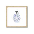 Picture of Baby Floral Penguin _GroupedProduct_Square_Mini_ _GroupedProduct_Square_Framed_Matted_