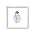 Picture of Baby Floral Penguin _GroupedProduct_Square_Mini_ _GroupedProduct_Square_Framed_Matted_