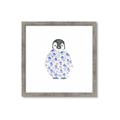 Picture of Baby Floral Penguin _GroupedProduct_Square_Mini_ _GroupedProduct_Square_Framed_Matted_