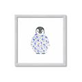 Picture of Baby Floral Penguin _GroupedProduct_Square_Mini_ _GroupedProduct_Square_Framed_Matted_