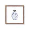Picture of Baby Floral Penguin _GroupedProduct_Square_Mini_ _GroupedProduct_Square_Framed_Matted_