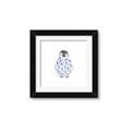 Picture of Baby Floral Penguin _GroupedProduct_Square_Mini_ _GroupedProduct_Square_Framed_Matted_