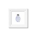 Picture of Baby Floral Penguin _GroupedProduct_Square_Mini_ _GroupedProduct_Square_Framed_Matted_