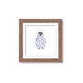 Picture of Baby Floral Penguin _GroupedProduct_Square_Mini_ _GroupedProduct_Square_Framed_Matted_