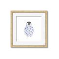Picture of Baby Floral Penguin _GroupedProduct_Square_Mini_ _GroupedProduct_Square_Framed_Matted_