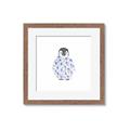 Picture of Baby Floral Penguin _GroupedProduct_Square_Mini_ _GroupedProduct_Square_Framed_Matted_
