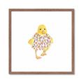 Picture of Baby Floral Duck  _GroupedProduct_Square_Mini_ _GroupedProduct_Square_Framed_Matted_