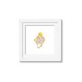 Picture of Baby Floral Duck  _GroupedProduct_Square_Mini_ _GroupedProduct_Square_Framed_Matted_