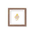 Picture of Baby Floral Duck  _GroupedProduct_Square_Mini_ _GroupedProduct_Square_Framed_Matted_