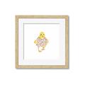 Picture of Baby Floral Duck  _GroupedProduct_Square_Mini_ _GroupedProduct_Square_Framed_Matted_