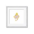 Picture of Baby Floral Duck  _GroupedProduct_Square_Mini_ _GroupedProduct_Square_Framed_Matted_