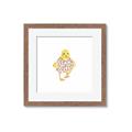 Picture of Baby Floral Duck  _GroupedProduct_Square_Mini_ _GroupedProduct_Square_Framed_Matted_