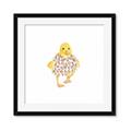 Picture of Baby Floral Duck  _GroupedProduct_Square_Mini_ _GroupedProduct_Square_Framed_Matted_