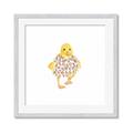 Picture of Baby Floral Duck  _GroupedProduct_Square_Mini_ _GroupedProduct_Square_Framed_Matted_