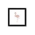 Picture of Baby Floral Flamingo  _GroupedProduct_Square_Mini_ _GroupedProduct_Square_Framed_Matted_