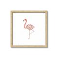 Picture of Baby Floral Flamingo  _GroupedProduct_Square_Mini_ _GroupedProduct_Square_Framed_Matted_