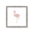 Picture of Baby Floral Flamingo  _GroupedProduct_Square_Mini_ _GroupedProduct_Square_Framed_Matted_