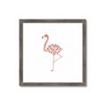 Picture of Baby Floral Flamingo  _GroupedProduct_Square_Mini_ _GroupedProduct_Square_Framed_Matted_