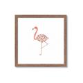 Picture of Baby Floral Flamingo  _GroupedProduct_Square_Mini_ _GroupedProduct_Square_Framed_Matted_