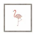 Picture of Baby Floral Flamingo  _GroupedProduct_Square_Mini_ _GroupedProduct_Square_Framed_Matted_