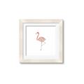 Picture of Baby Floral Flamingo  _GroupedProduct_Square_Mini_ _GroupedProduct_Square_Framed_Matted_