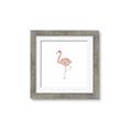 Picture of Baby Floral Flamingo  _GroupedProduct_Square_Mini_ _GroupedProduct_Square_Framed_Matted_
