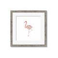 Picture of Baby Floral Flamingo  _GroupedProduct_Square_Mini_ _GroupedProduct_Square_Framed_Matted_