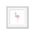 Picture of Baby Floral Flamingo  _GroupedProduct_Square_Mini_ _GroupedProduct_Square_Framed_Matted_
