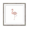 Picture of Baby Floral Flamingo  _GroupedProduct_Square_Mini_ _GroupedProduct_Square_Framed_Matted_