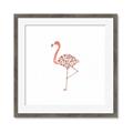 Picture of Baby Floral Flamingo  _GroupedProduct_Square_Mini_ _GroupedProduct_Square_Framed_Matted_